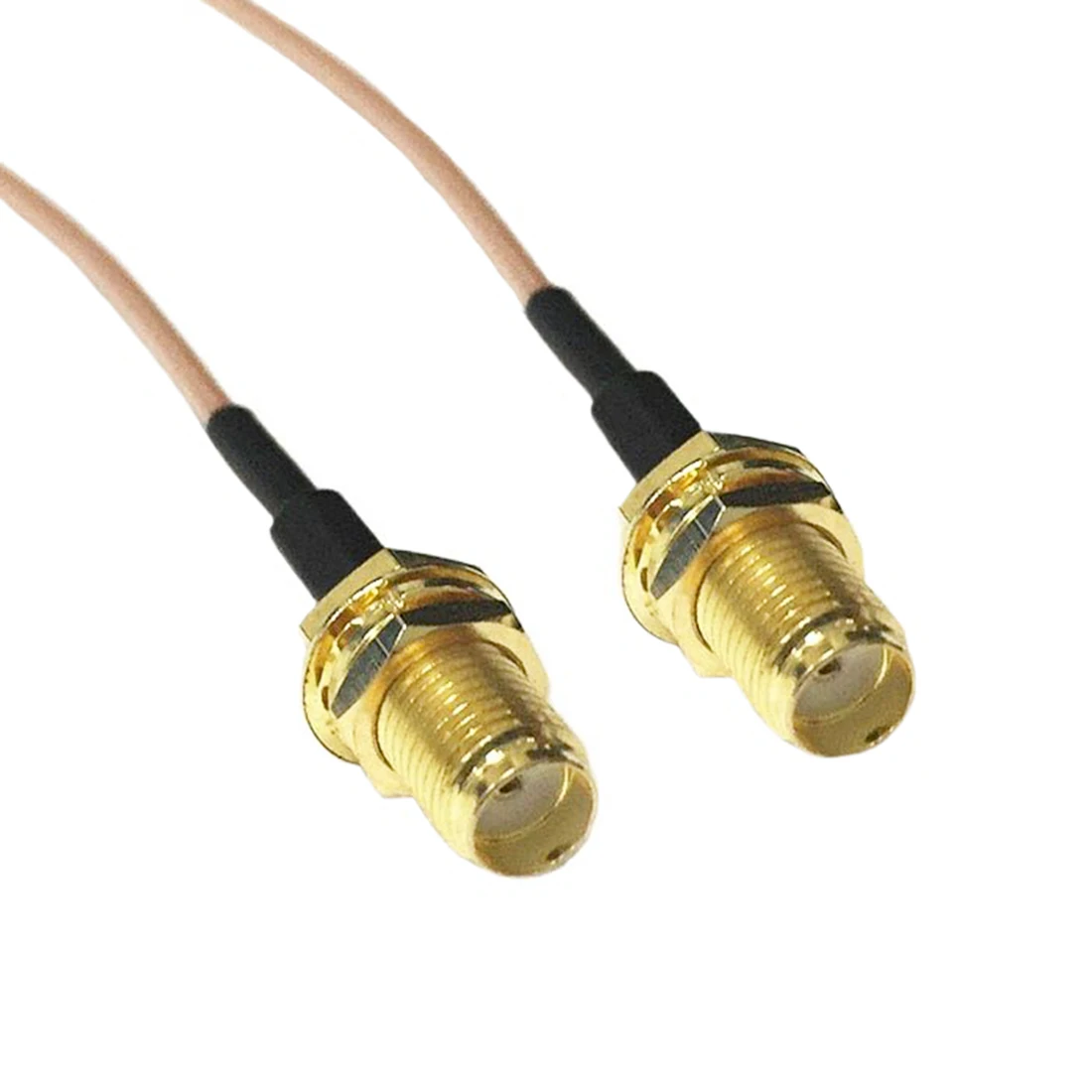 

1pc New SMA Female Jack Nut Switch SMA Female Jack Nut RG178 Pigtail Cable 100cm