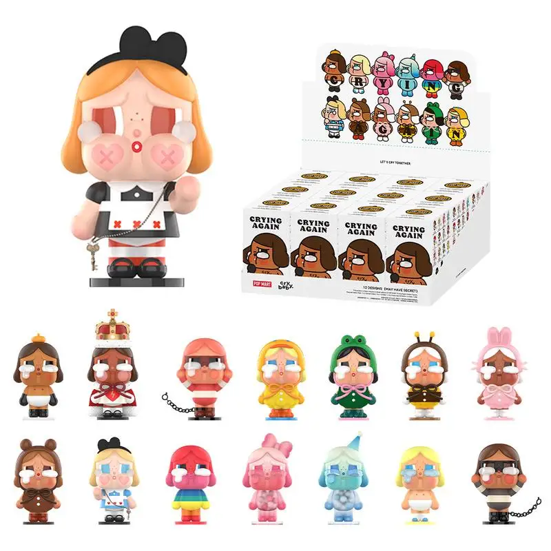 CRYBABY Crying Again Series Figures, Blind box, Mystery