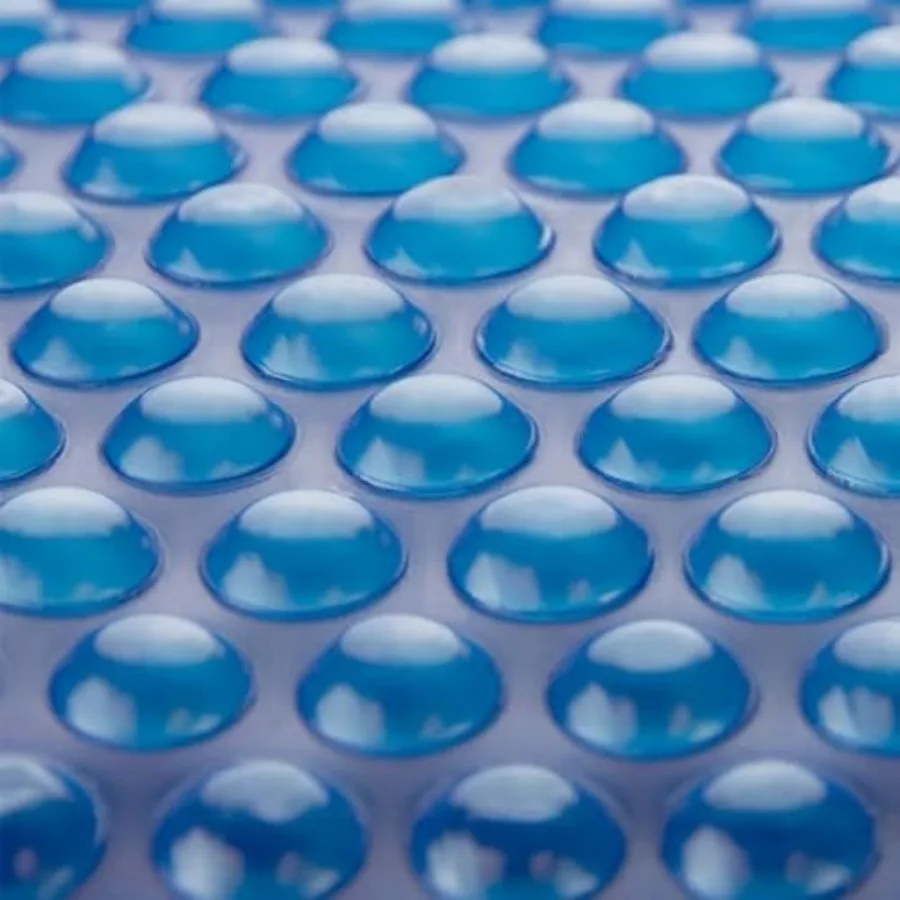 

Синее прямоугольное солнечное покрытие 16 x 40 футов серии 1600, теплоудерживающее одеяло для прямоугольного надземного бассейна