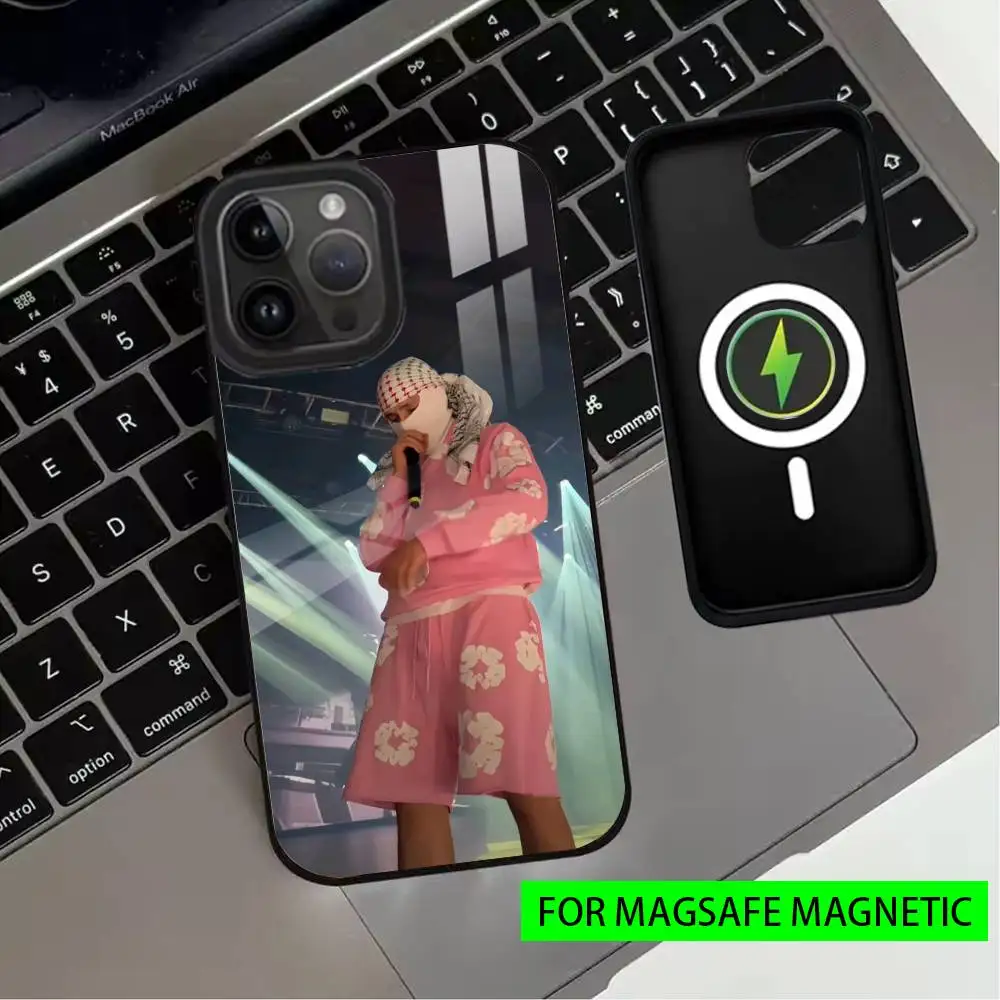 Чехол для телефона Masked Singer B-Beny J-Jr-S для iPhone 17,16,15,14,13,12,11 Plus, Pro Magnetic с беспроводной зарядкой Magsafe