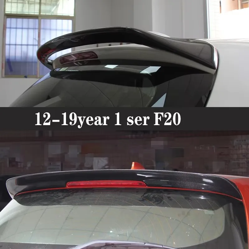 

For BMW 1 Series F20 116i 118i 2011-2019 Carbon Fiber Spoiler Shunt Rear Tail fins Duckbill Car Wing Retrofit the rear wing