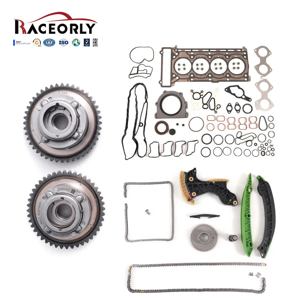 

RACEORLY Head Gasket Timing Chain Sprocket For Mercedes C250 SLK250 1.8T M271 860