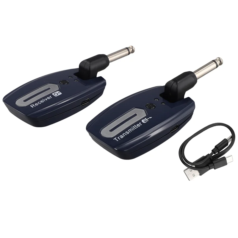 

Guitar Wireless System USB Rechargeable Wireless Guitar Transmitter Receiver Electric Guitar Bass Wireless System