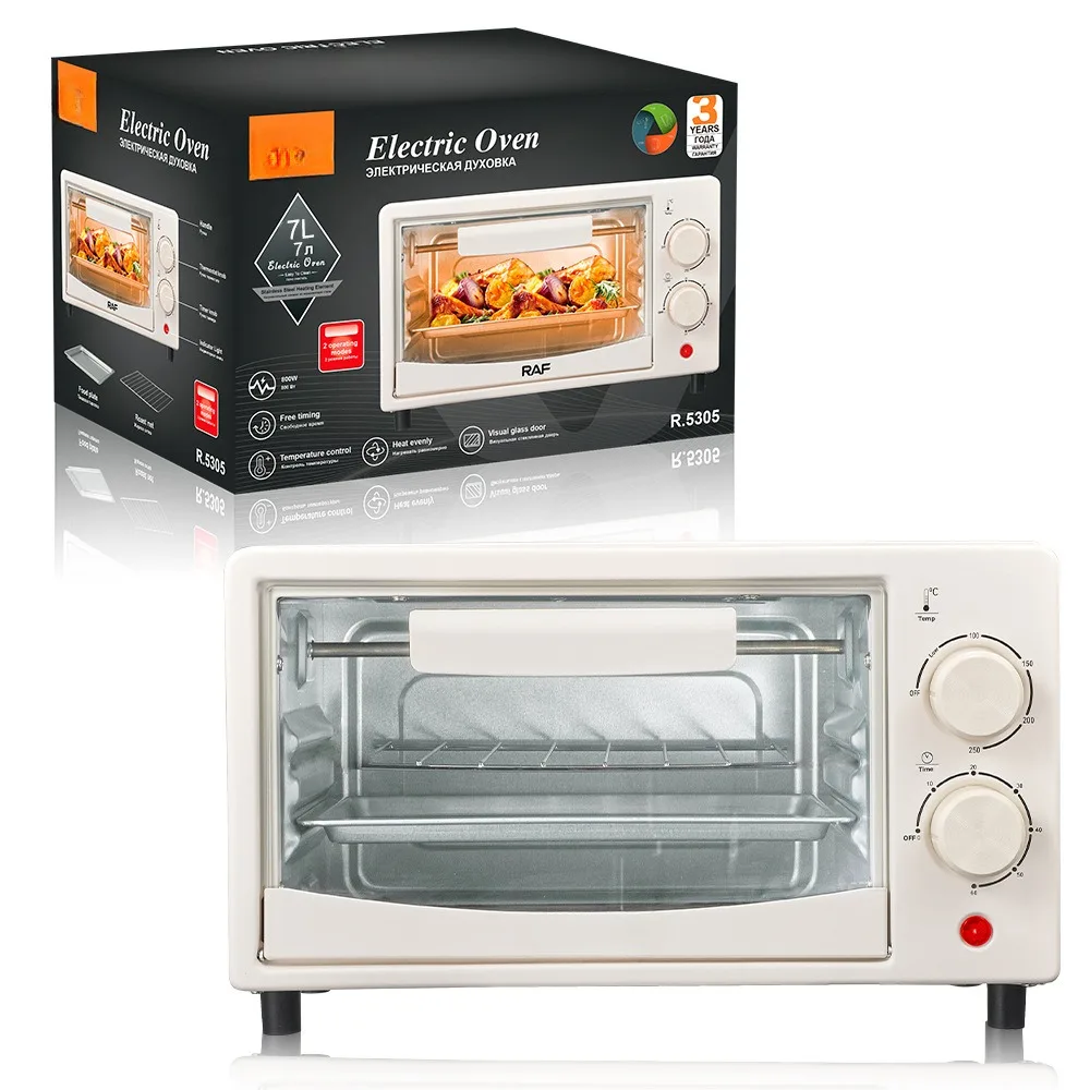 

Multifunctional Small Electric Oven Household Baking Kitchen Appliances Automatic Mini Oven 7L