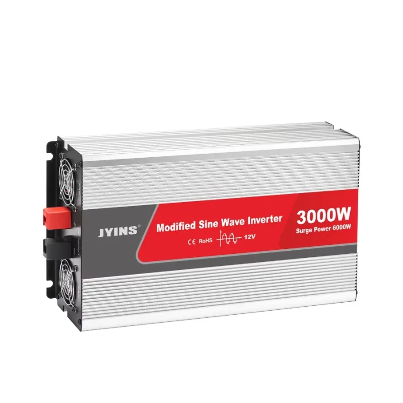 Inwerter 3000W MSW z moduflowaną sinusoidą i ekranami LCD