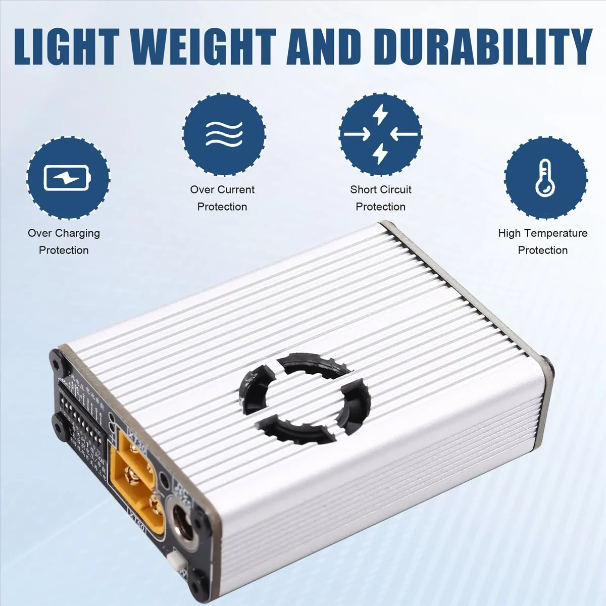 a32m-pd31-140w双方向急速充電器-type-c-usb-2s-冷却ファン付き-lifepo4-li-ionバッテリー対応-pd31-qc4-drp-シルバー
