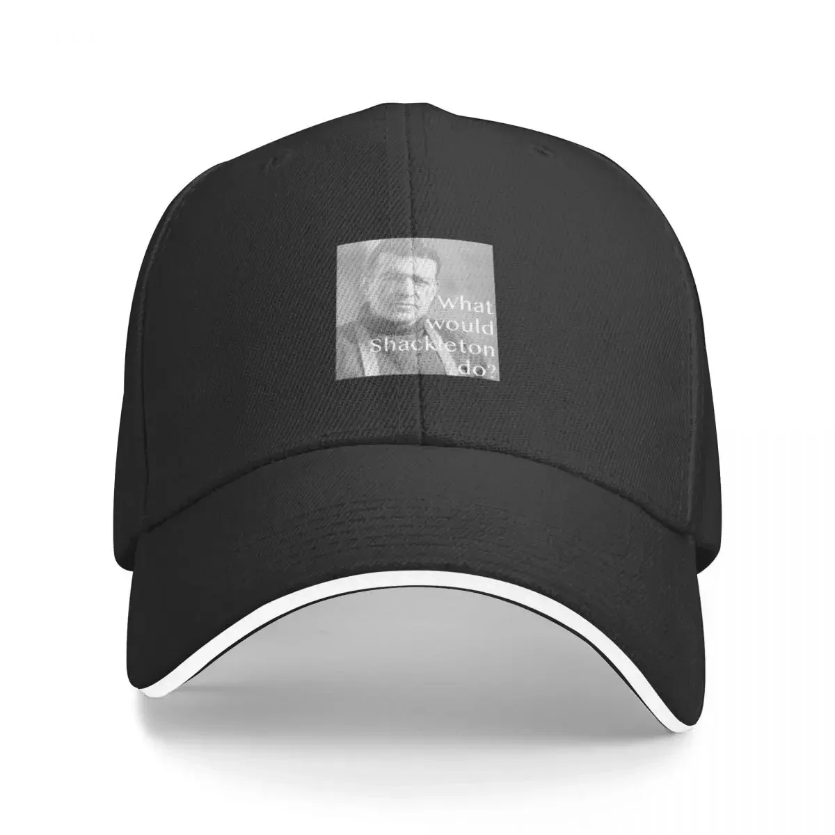 

What would Shackleton do Ernest Shackleton Baseball Cap beach hat funny hat Trucker Cap Sunhat Hats Man Women's