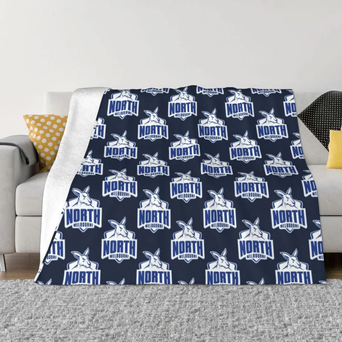 

North Melbourne - Merch Throw Blanket Luxury Throw Blanket Kid'S Blanket Furry Blankets Dorm Room Essentials