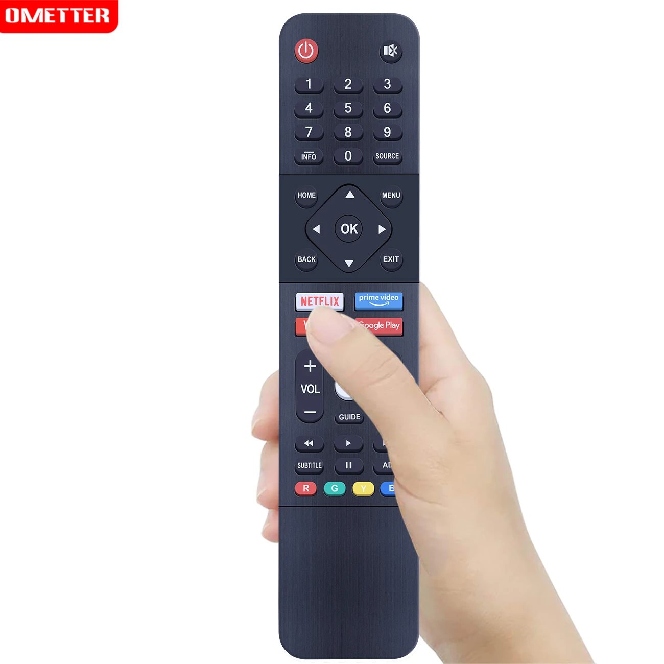 เสียงรีโมทคอนโทรลสำหรับ Sansui SKYWORTH PANASONIC TOSHIBA PRISM + Q HD Android LED TV JSW32ASHD ใช้งานร่วมกับลักษณะ