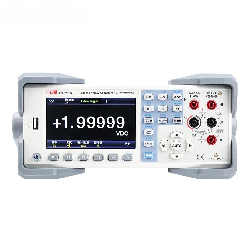 UT805A+ Digital Multimeters Auto Range 19999 Counts LCD Display Auto Range High precision Benchtop Multimeter