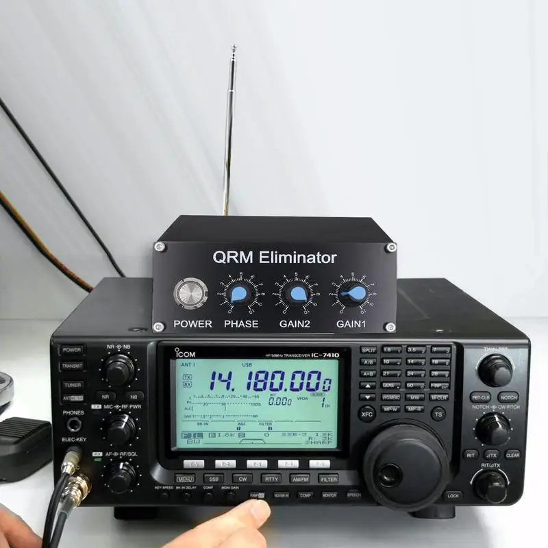 2022 New X Phase 1MHz To 30MHz HF Bands QRM Signal Canceller Aluminum Alloy Signal With Dial And Knob