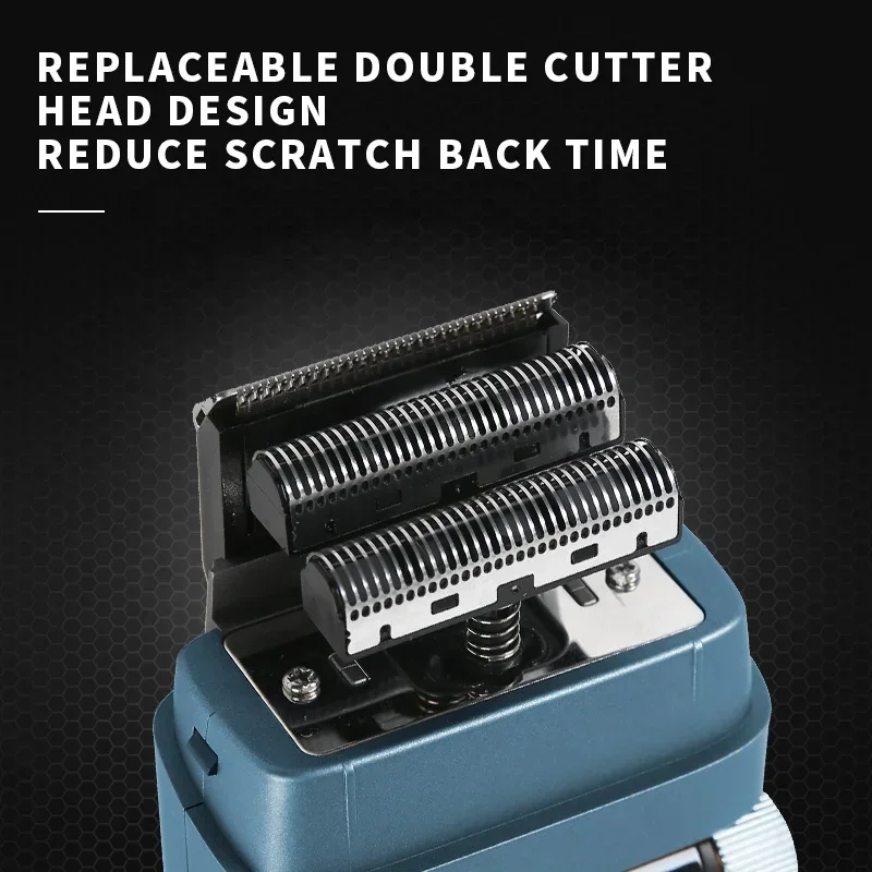 Kemei Original 3385 TX1 TX3 Shaver Replacement Blade and Mesh Set KM-3385 KM-TX1 KM-TX3 Foil Knife Net Cutter Head