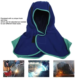 ZK30 Breathable Welding Protective Hood Flame Retardant Head Neck Protection Cover Cap for Welder Head Neck Protective