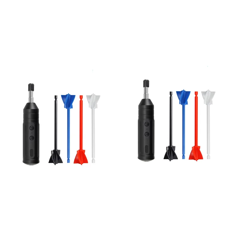 

ABMS-2X Epoxy Mixer, Handheld Resin Mixing Tools For Resin Stirring - Electric Stirrer Machine With 8Pcs Paddles