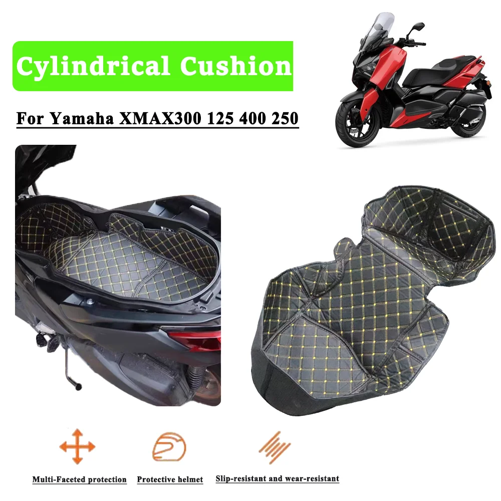 For Yamaha XMAX300 XMAX 125 300 400 250 2013-2025 Motorcycle Cargo Liner Protector Seat Bucket Pad Storage Luggage Box Liner Pad