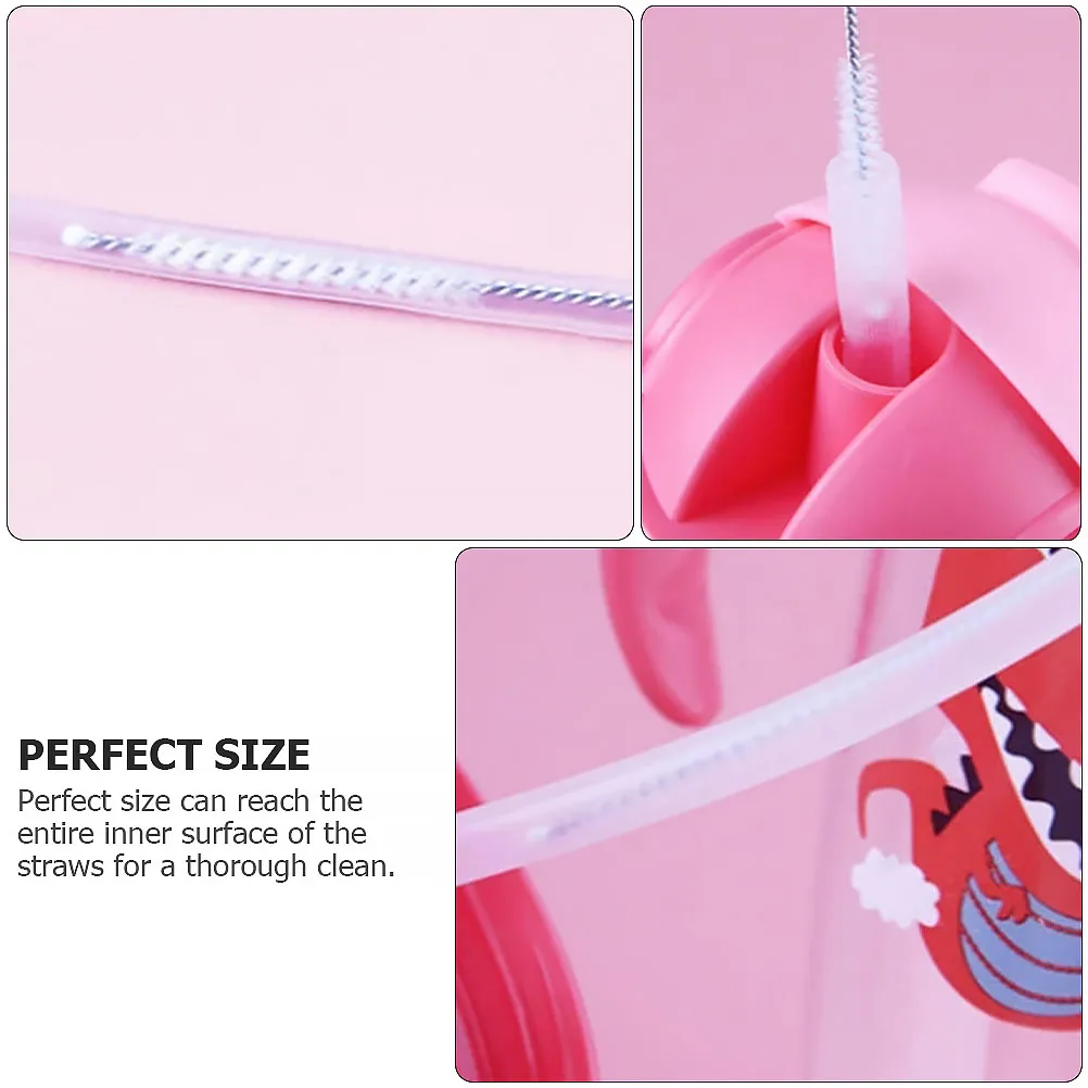 

15 Pcs Stainless Steel Test Tube Cleaning Brush Bottle Cleaner 304 Drinking Straw