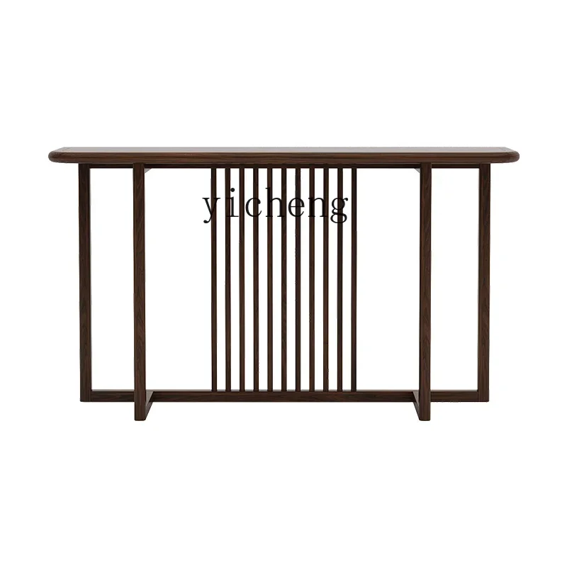 Entry Entry Living Room Wall Super Narrow Ugyen Wood Altar Table Solid Wood Entrance Cabinet