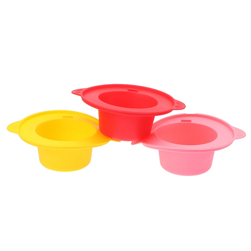 Wax Warmer Replacement Pot Heat-Resisting Silicone Bowls Non-Stick Pan Liner Easy Clean Hair Removal Melting Waxing Bowls