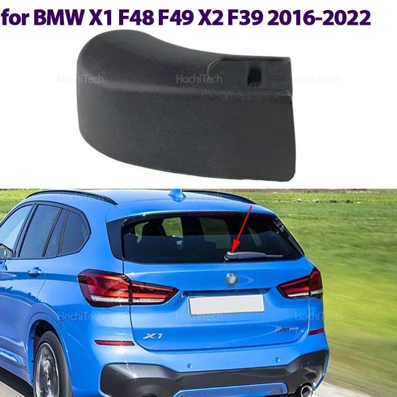 Rear Windshield Windscreen Wiper Arm Cover Cap Mounting Nut Replacement for BMW X1 F48 F49 X2 F39 2016-22 61627366061 Accessorie