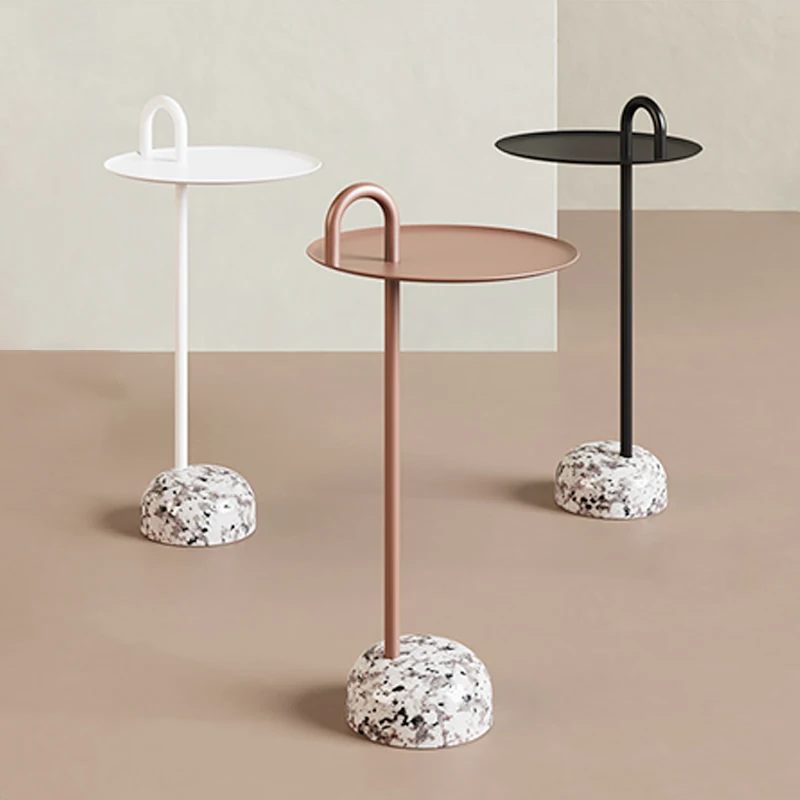 

corner few artistic personality sofa small apartment creative Internet celebrity balcony bedroom table bedside table