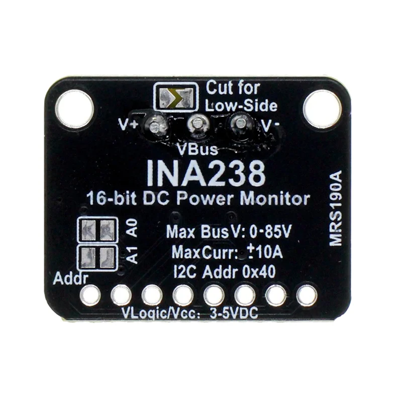 AT82-INA228 Current Voltage Power Monitor Module-For STEMMA QT/Qwiic Support-20V To 85V Range