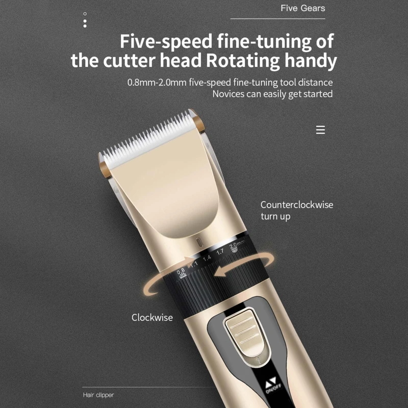 Cortadora peluquero inalámbrica, cortadora delineador barba, cortadora aseo