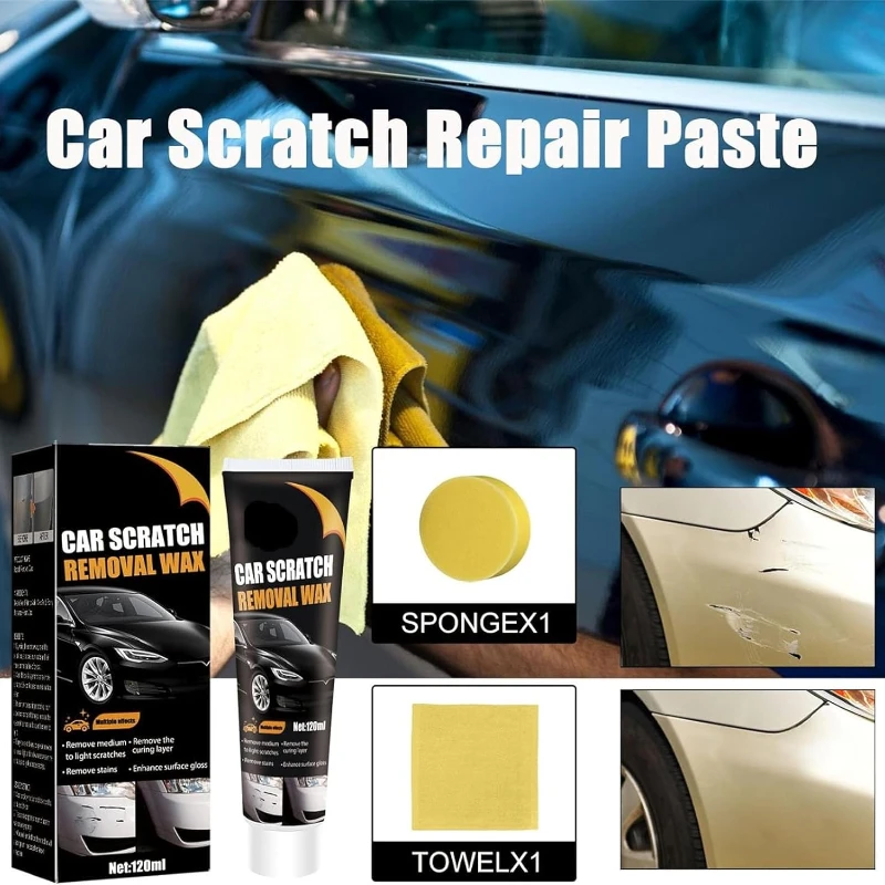 Car Scratch Remover Paint Care Tools Auto Swirl Remover Scratches Repair Polishing Auto Body Grinding Compound Anti Scratch Wax image 2