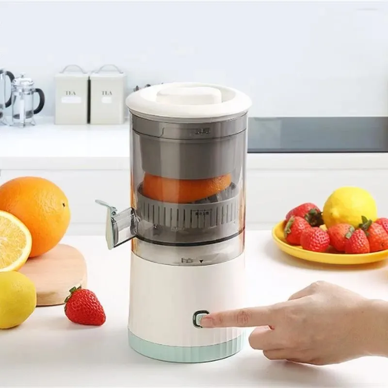 Portable Usb Automatic Juicer Small Multifunctional Juice Residue Separation Charging Electric Stainless Orange Lemon Fruit