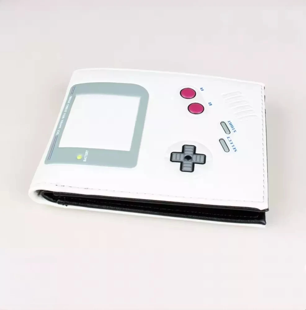 Retro Game Console Shaped Men's Wallet, Cartoon Stylish and Personalized Women's Card Holder Purse