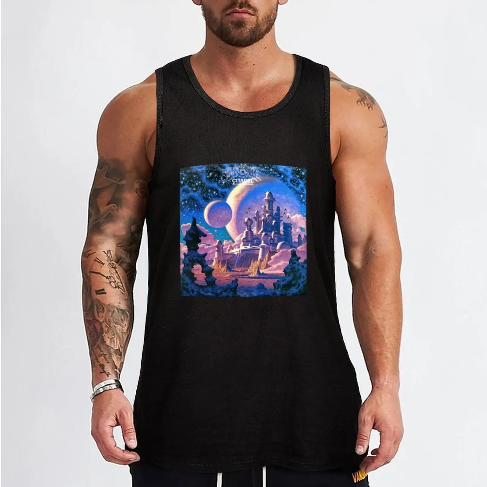 Starcastle Citadel Tank Top Men's cotton t-shirt sleeveless man shirts