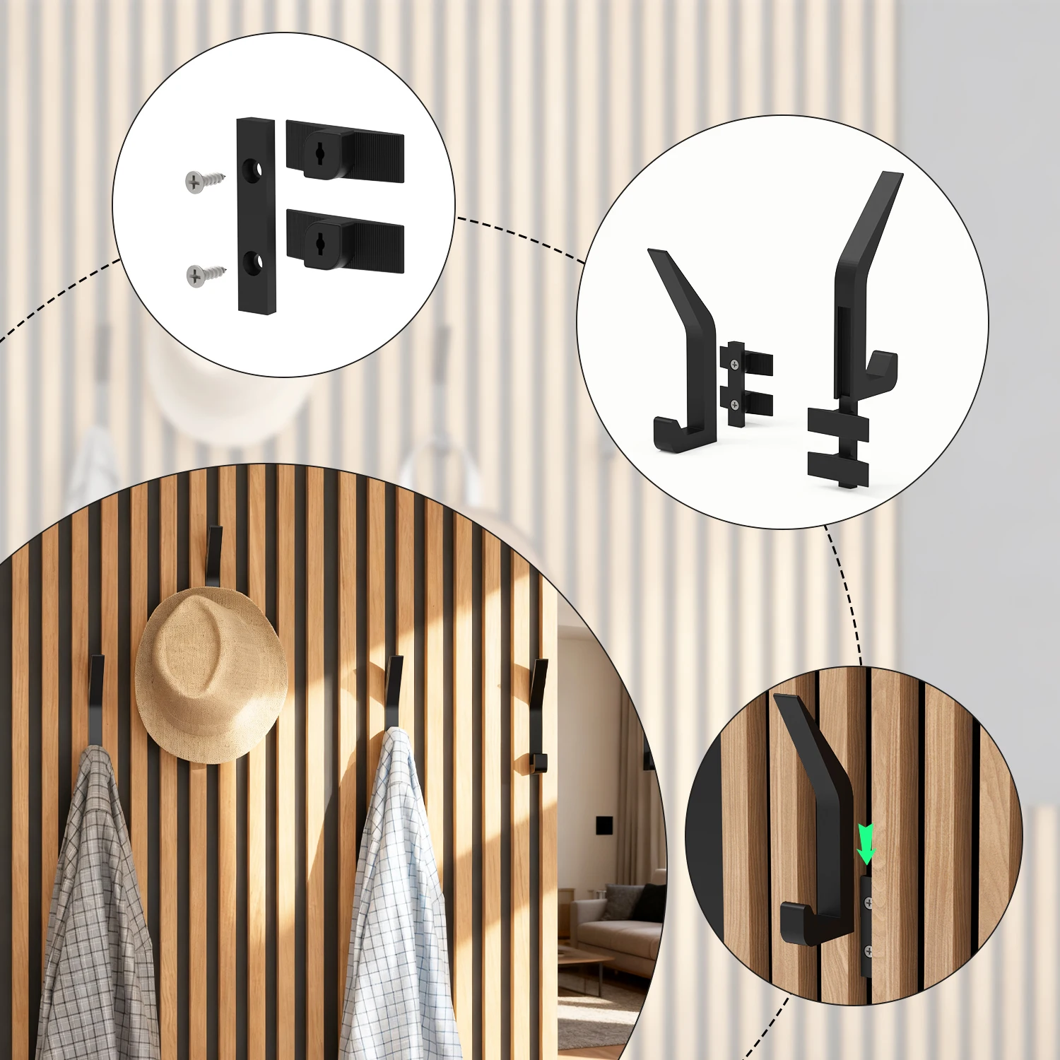 4 Geluiddichte paneelhaken - B - Home Office Studio recensie en prijs