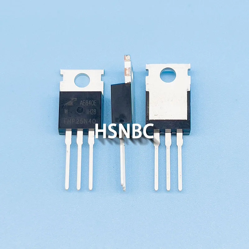 10Pcs/Lot FHP25N40 FHP25N40W 25N40 TO-220 400V 25A MOSFET N-channel Power Transistor 100% New Original