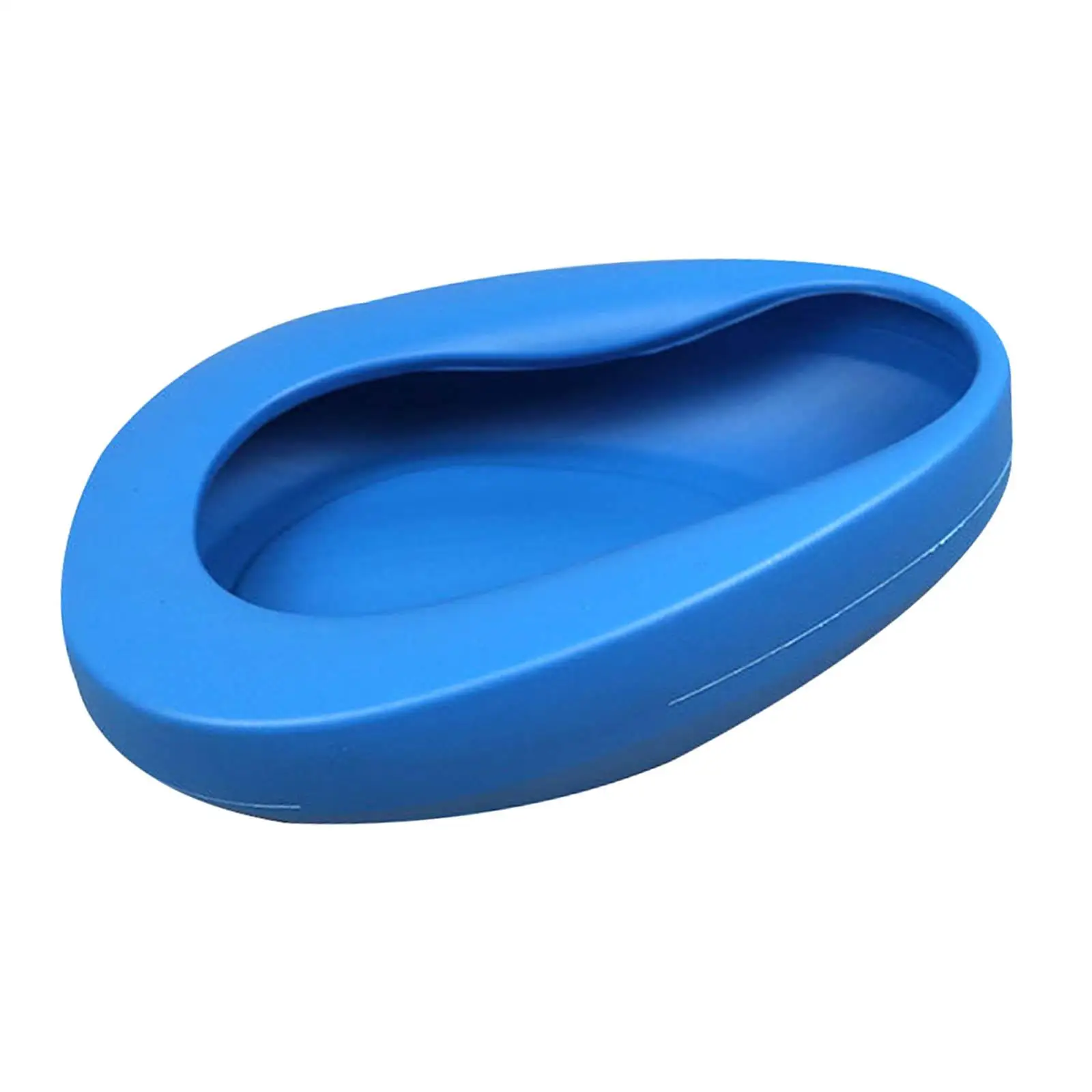 Portable Bedpan Smooth Contoured Comfortable for Bedridden Patient Women Men