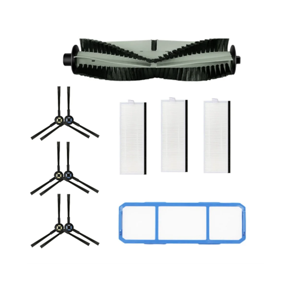 Для X787 A7 A9 X800 X785 Робот-пылесос Hepa-фильтр Основная щетка Боковая щетка
