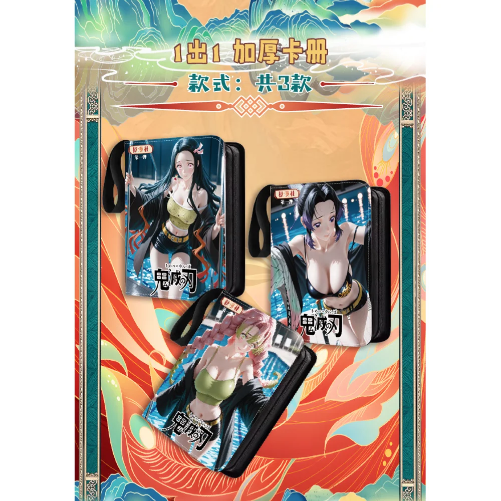 การ์ดสะสม JiManShe WenChuang Demon Slayer A6 รุ่นใหม่ล่าสุดปี 2025 สำหรับงานเทศกาลเทพธิดา การ์ดอนิเมะญี่ปุ่น Mitsuri ของสะสม ของขวัญ