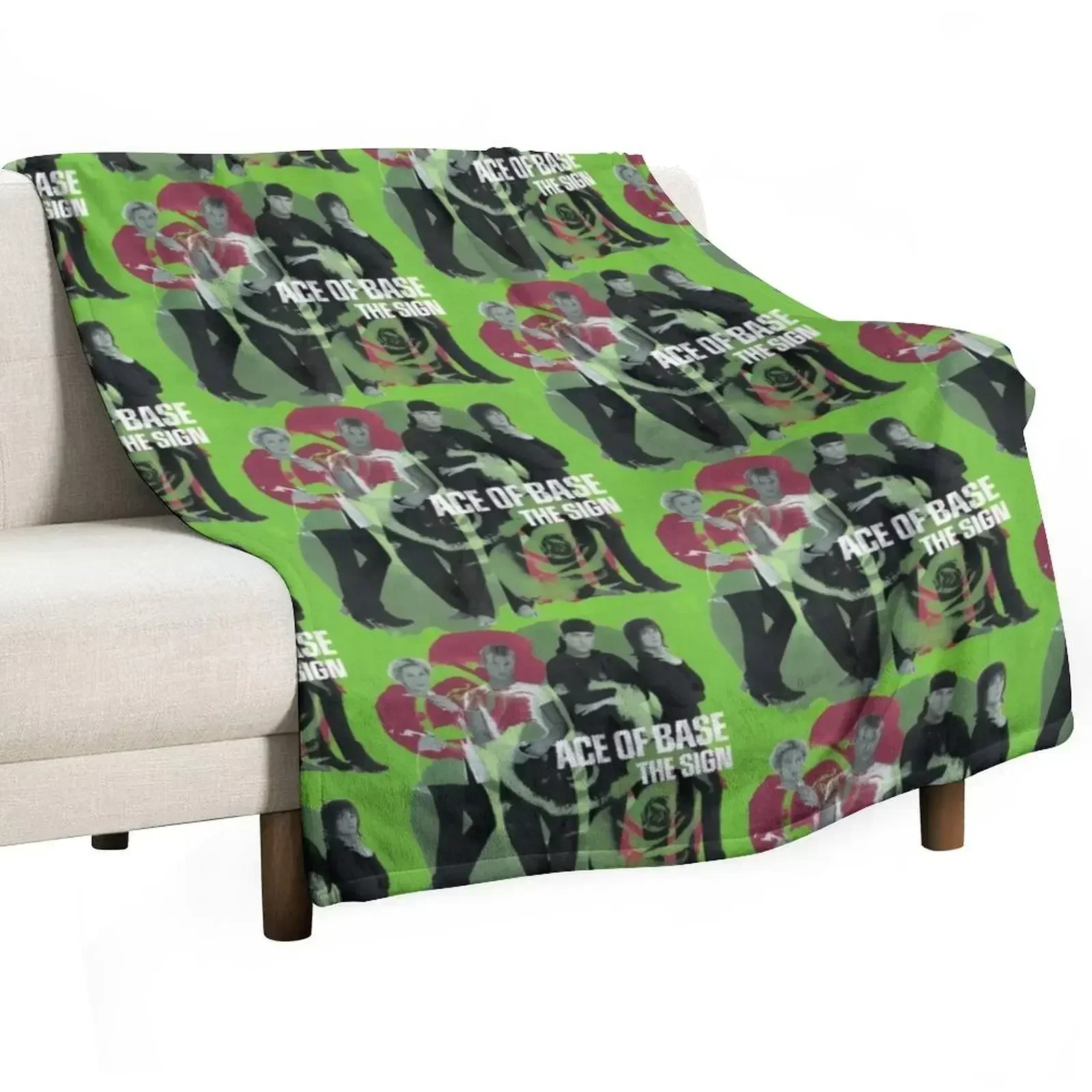 I Saw The Sign from Ace of Base Throw Blanket Soft Warm Blanket Gift for Men Women Adults