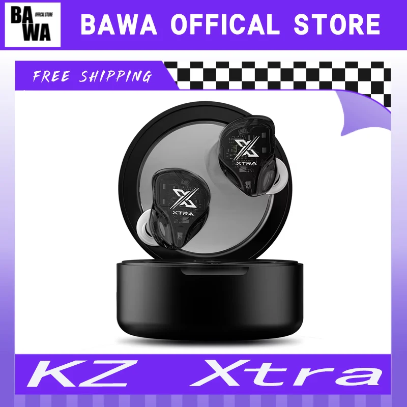 

KZ-Xtra Esports Gaming Earphone Bluetooth Earphones Active Noise Reduction Headphones Bluetooth Wireless Headset TWS Earphones