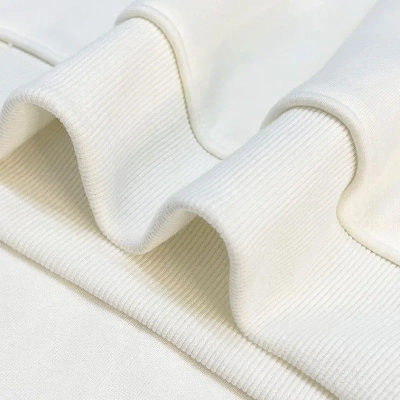 أنيقة كبيرة الحجم جيب أمامي هوديس المرأة خمر فضفاض الترفيه زائد المخملية القمم الطلاب لينة مضلع موضة الشتاء إلكتروني طباعة