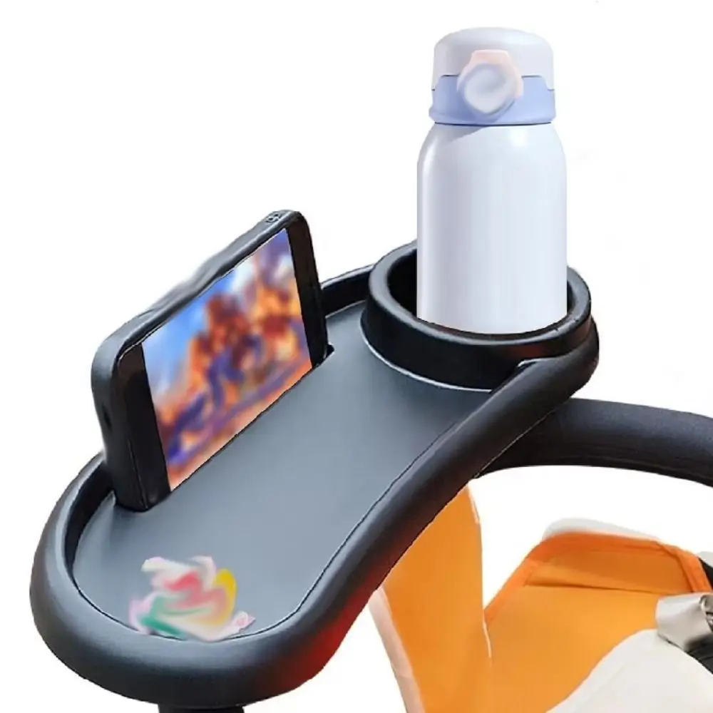丈夫な滑り止めベビーカーカップホルダー 実用的な取り外し可能なユニバーサルベビーカートレイ 便利で便利なベビーカーアクセサリー ベビーカー