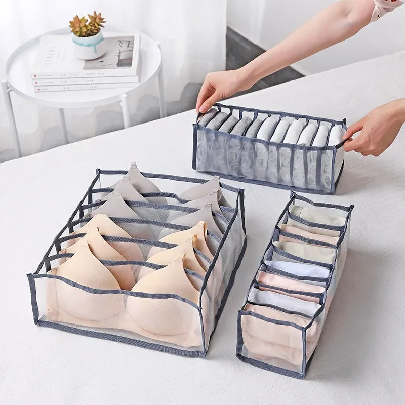 Closet Organizer Underwear Organizer for Wardrobe Clothes Cabinets Drawer Organizers Bra Socks Storage Organizer Box