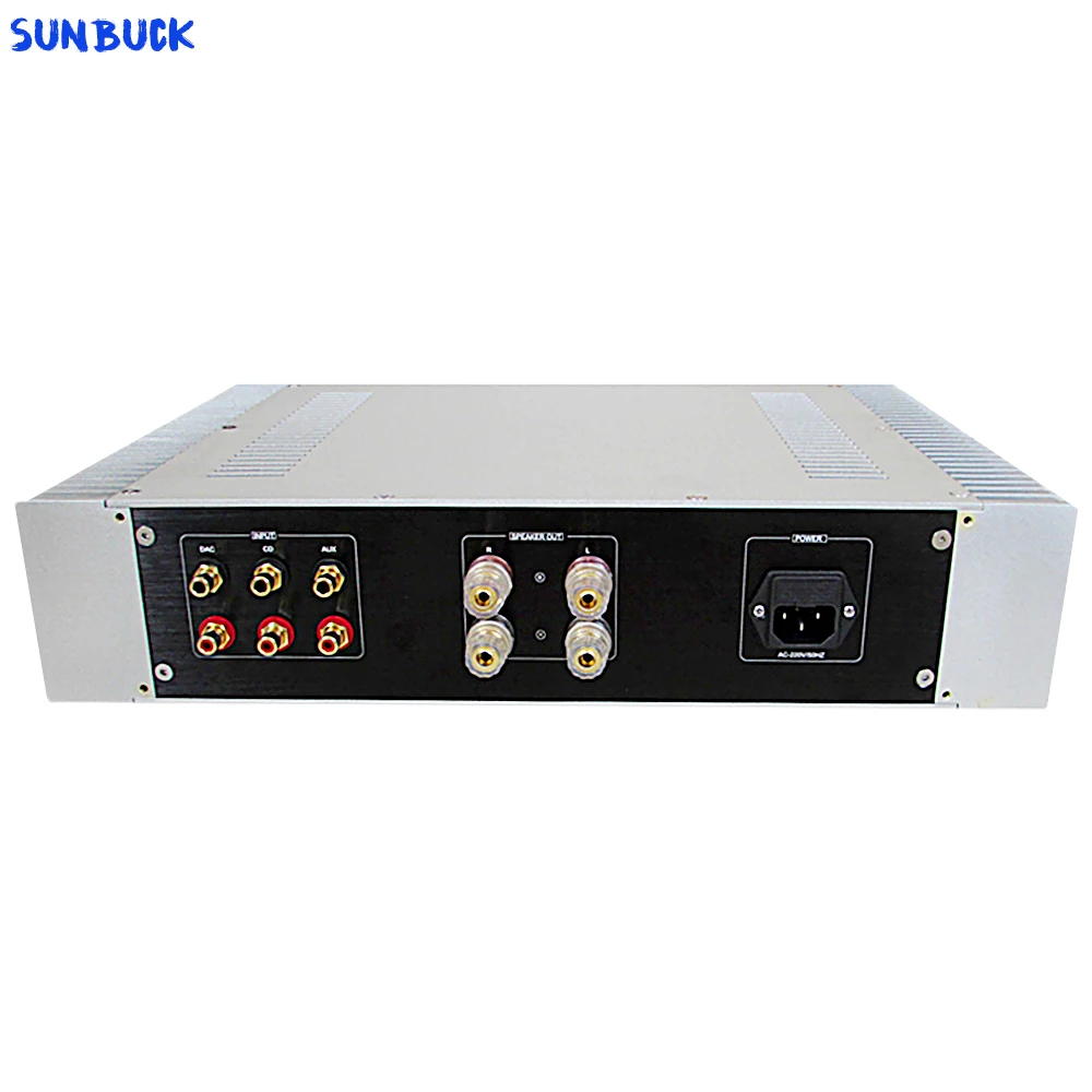 MJE15032 MJE15033Sunbuck 130W+130W high power 2.0 E200 front and rear combined power Amplifier home hifi Power Amplifier