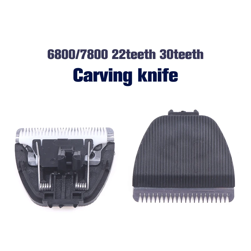 Professional Dog Hair Trimmer Blade Head For CP-7800 8000 6800 3000 Pet Trimmer Clipper Ceramic Blade Knife Replacement Parts