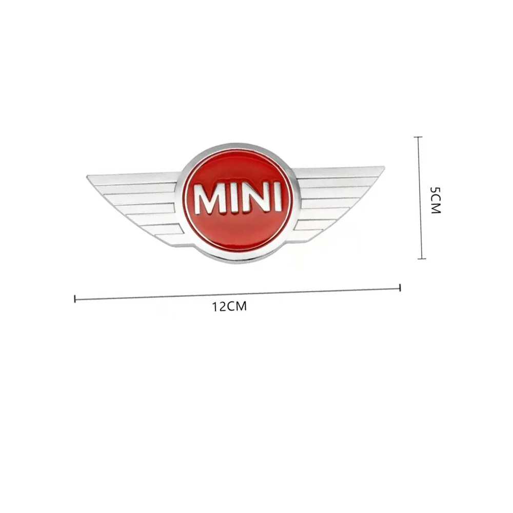 Car Hood Front Bonnet Grill Rear Trunk Emblem Logo Badge Sticker Decal For BMW MINI Cooper JCW F50 F53 F54 F55 F56 R55 R56 R60