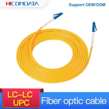 LC-UPC Single Mode Fiber Optic Patch Cord LC LC SM 2.0 or 3.0mm 9/125um FTTH Fiber Patch Cord Optical Fiber Jumper 1M 3M 5M 10M