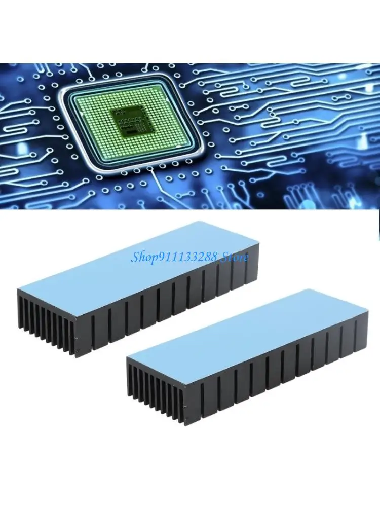 

G88D Aluminum Heat Sink 120X40X20Mm Excellent Thermals Conductivity for Electronic
