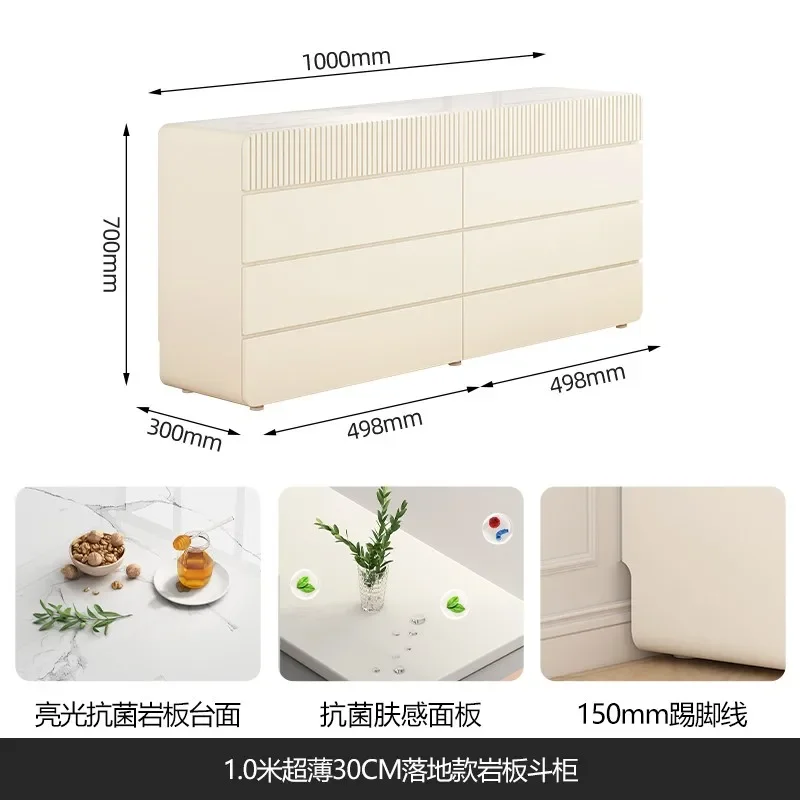 

Кремовый белый высокий ТВ-шкаф, туалетный столик, встроенная комната, задняя крышка