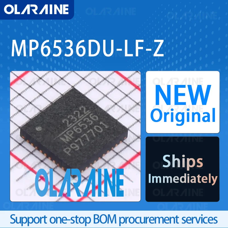 1/5/10PCS MP6536DU-LF-Z QFN-40 original ic chip Motor/Motion/Ignition Controllers and Drivers RoHS Current 5.5 A
