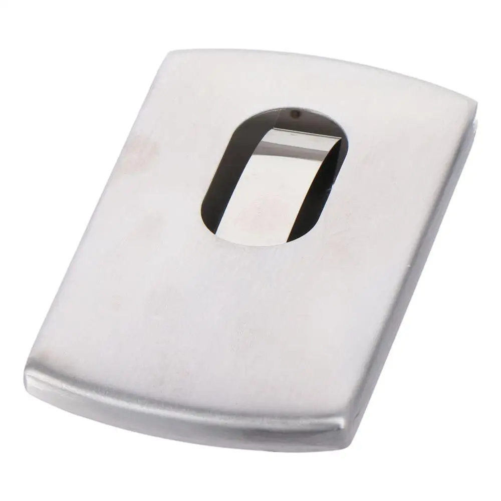 Stainless Steel Business Card Holder Carrier Silver Professional Name Card Holder Slim Pocket Card Holders Men or Women