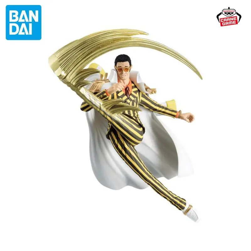 

in stock BANDAI Original BANPRESTO ONE PIECE BATTLE RECORD COLLECTION-BORSALINO 19cm Anime Figurine Model Collections Toy Gift