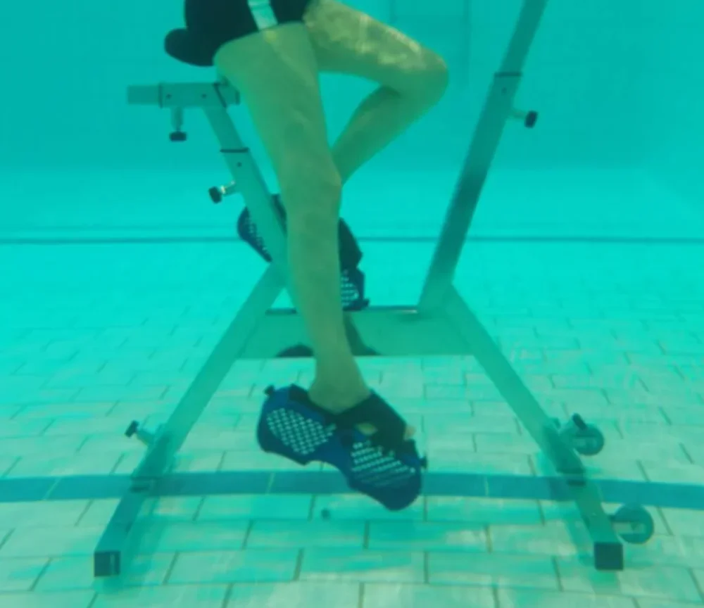 -Stainless Steel Water Exercise Aqua Bike